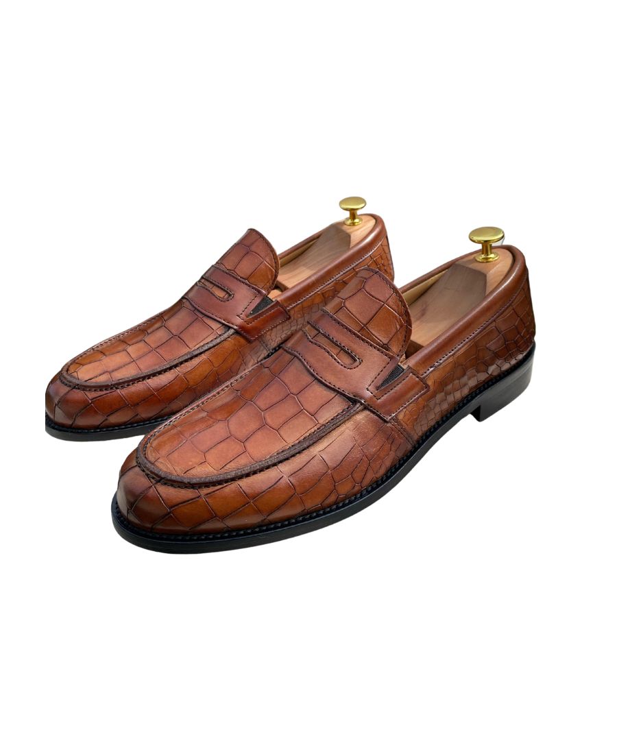 Mocassin Croco - Made in Italy
