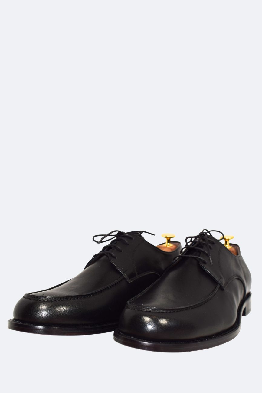 Derby Noir avec Bavette en Accessoire – Image 3