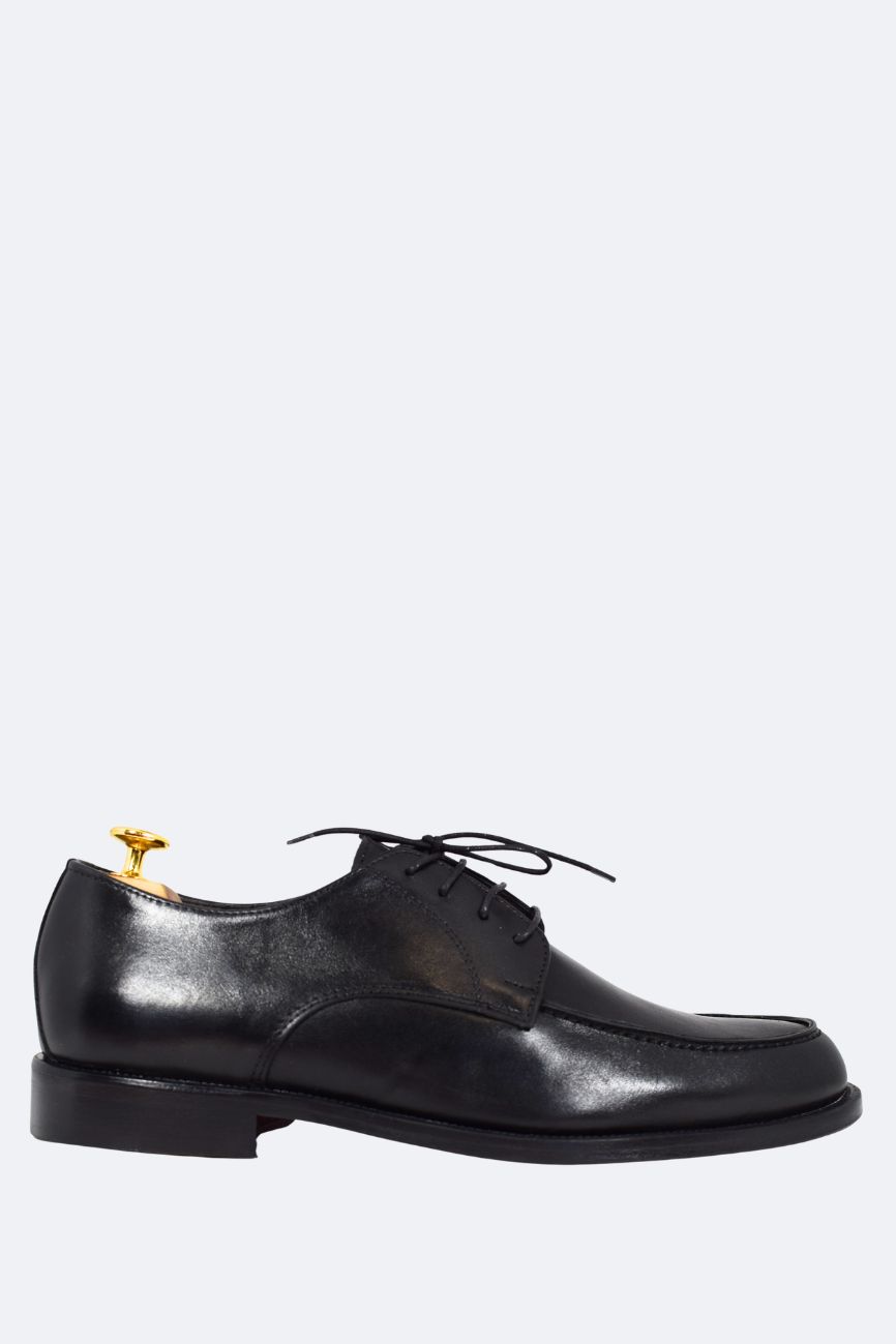Derby Noir avec Bavette en Accessoire – Image 4