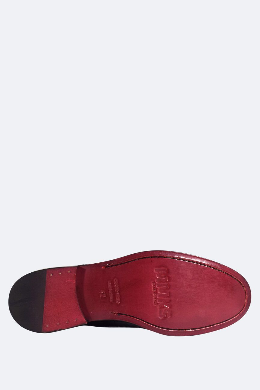 Derby Croco avec Bavette en Accessoire – Image 8