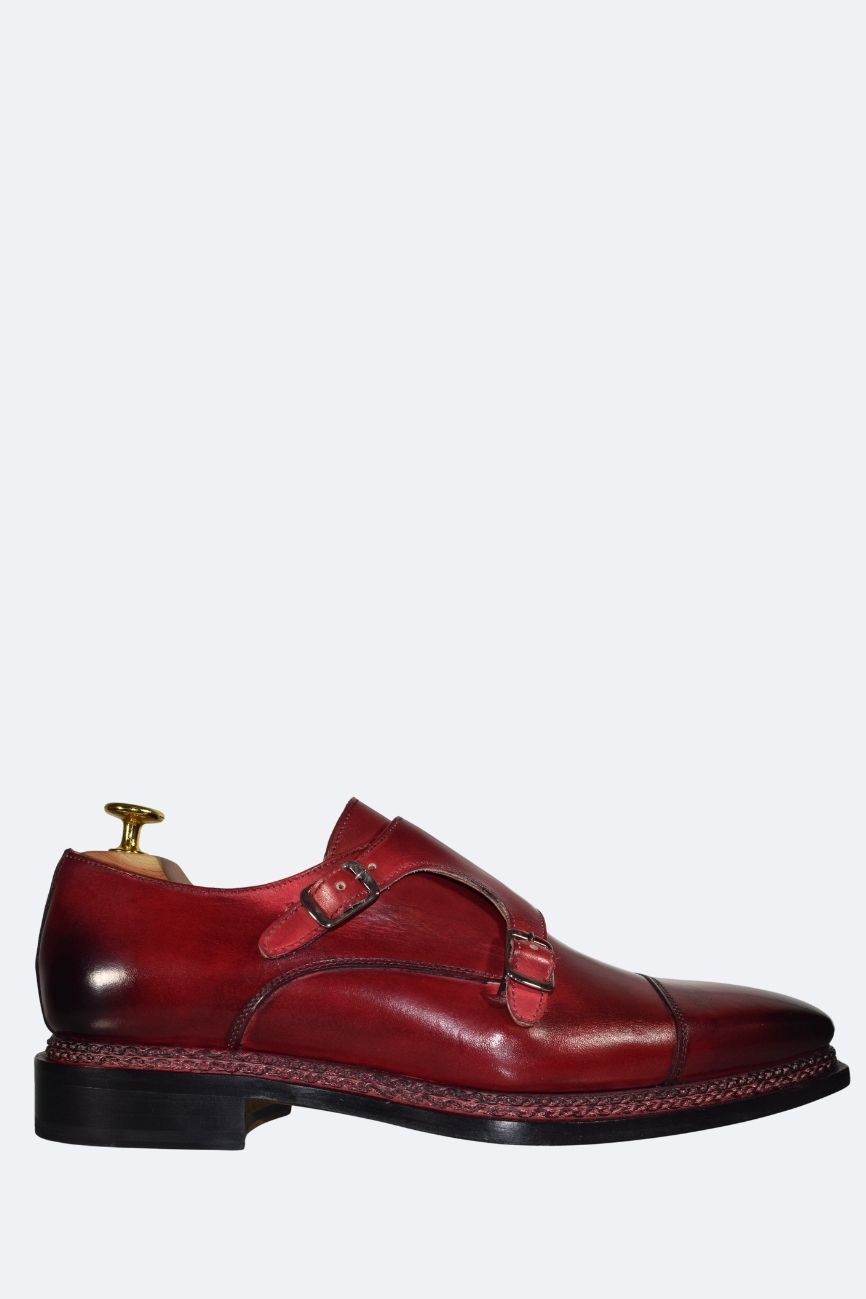 Monk Strap Rouge triple semelle – Image 3