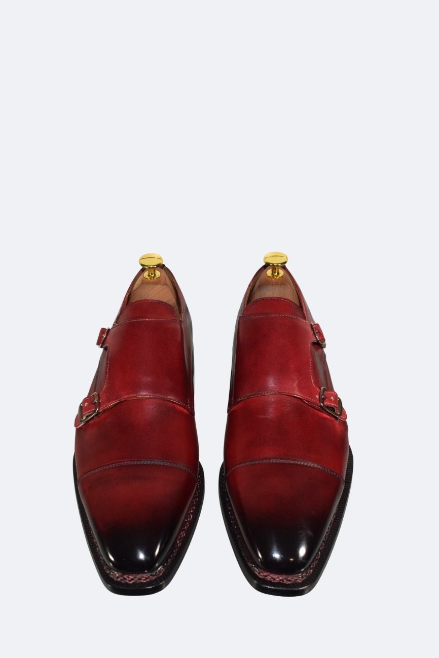 Monk Strap Rouge triple semelle – Image 5