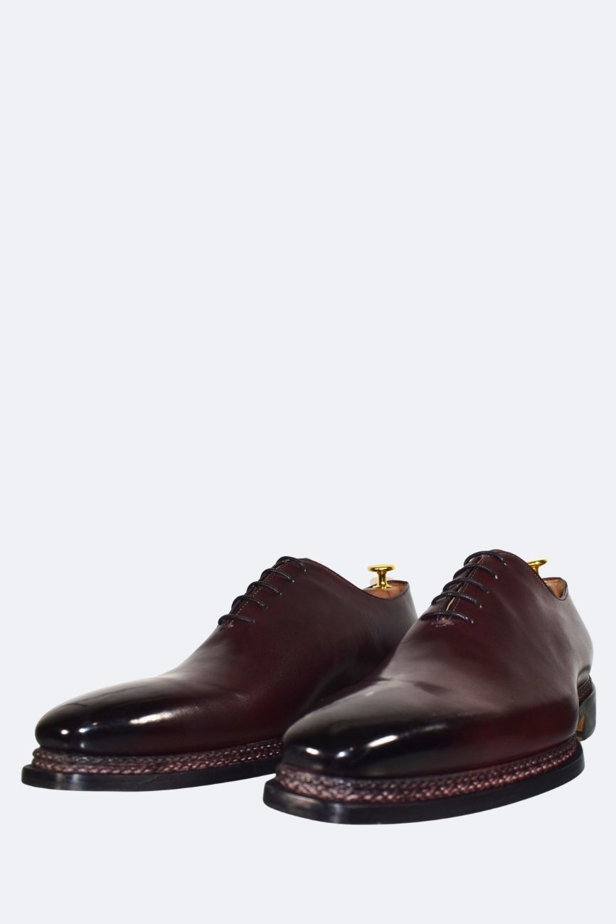 Oxford Bordeaux triple semelle