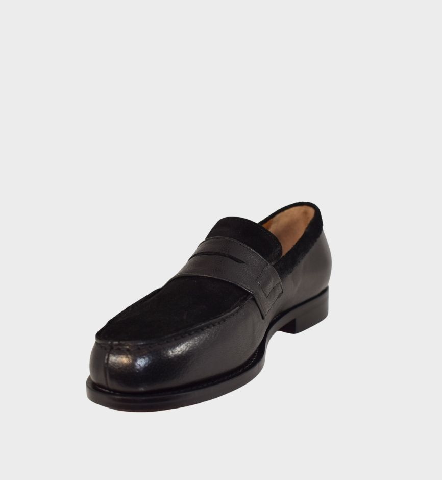 Mocassins Cuir Brossé Daim – Image 5