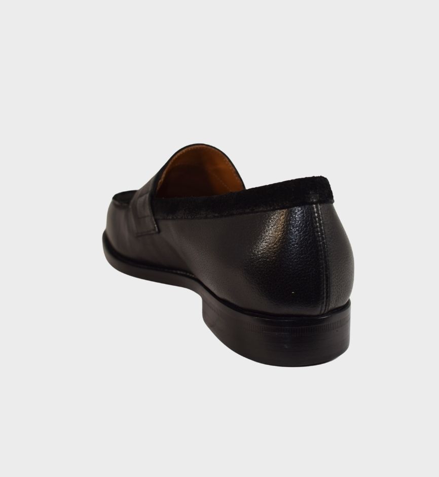Mocassins Cuir Brossé Daim – Image 4