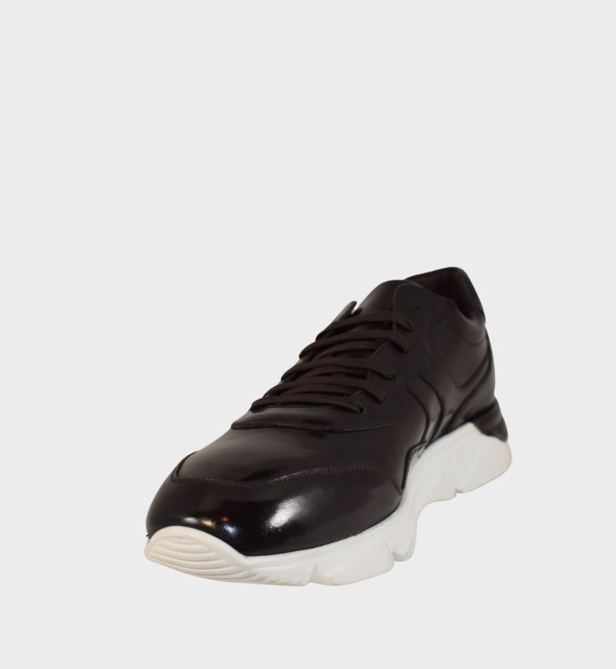 Sneakers en cuir noir – Image 4