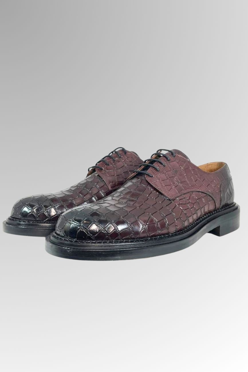 Cuir Daim — Bordeaux