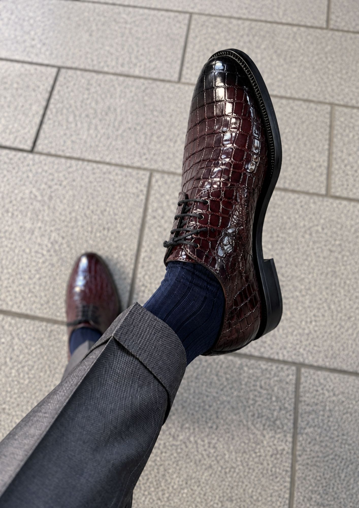 Cuir Daim — Bordeaux
